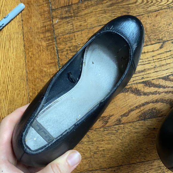 PULL&BEAR black basic high heel platform shoes - Picture 8 of 8